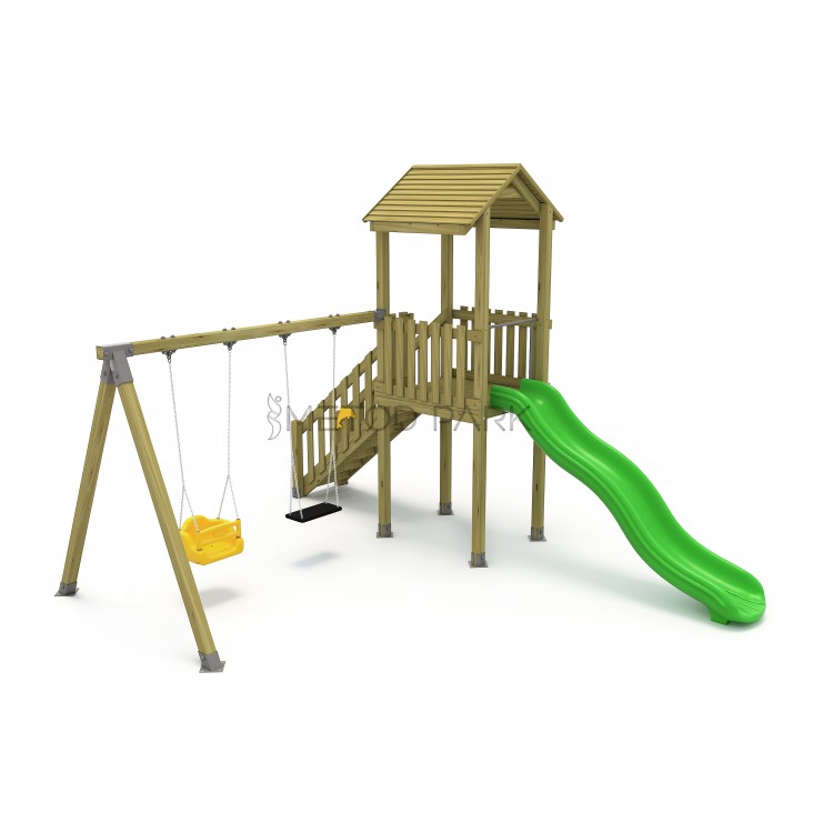 wooden play structures