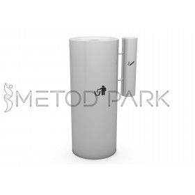 03 CK Stainless Litter Bin