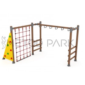 170 OE Wooden Climbing Structuer