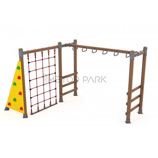 170 OE Wooden Climbing Structuer