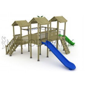 21 A Standard Wooden Playground