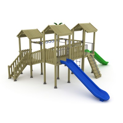 21 A Standard Wooden Playground