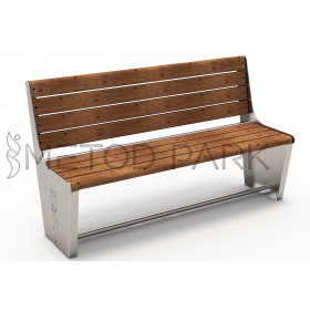 25 B Stainless Bench