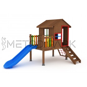 50 A House Themed Wooden Playground