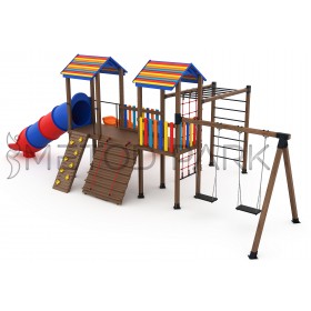 69 A Standard Wooden Playground