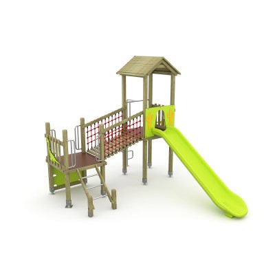 83 A Standard Wooden Playground