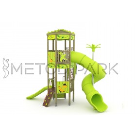 84 A Standard Wooden Playground